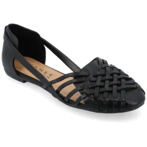 Journee Women's Ekko Medium and Wide Width Flat Sandals