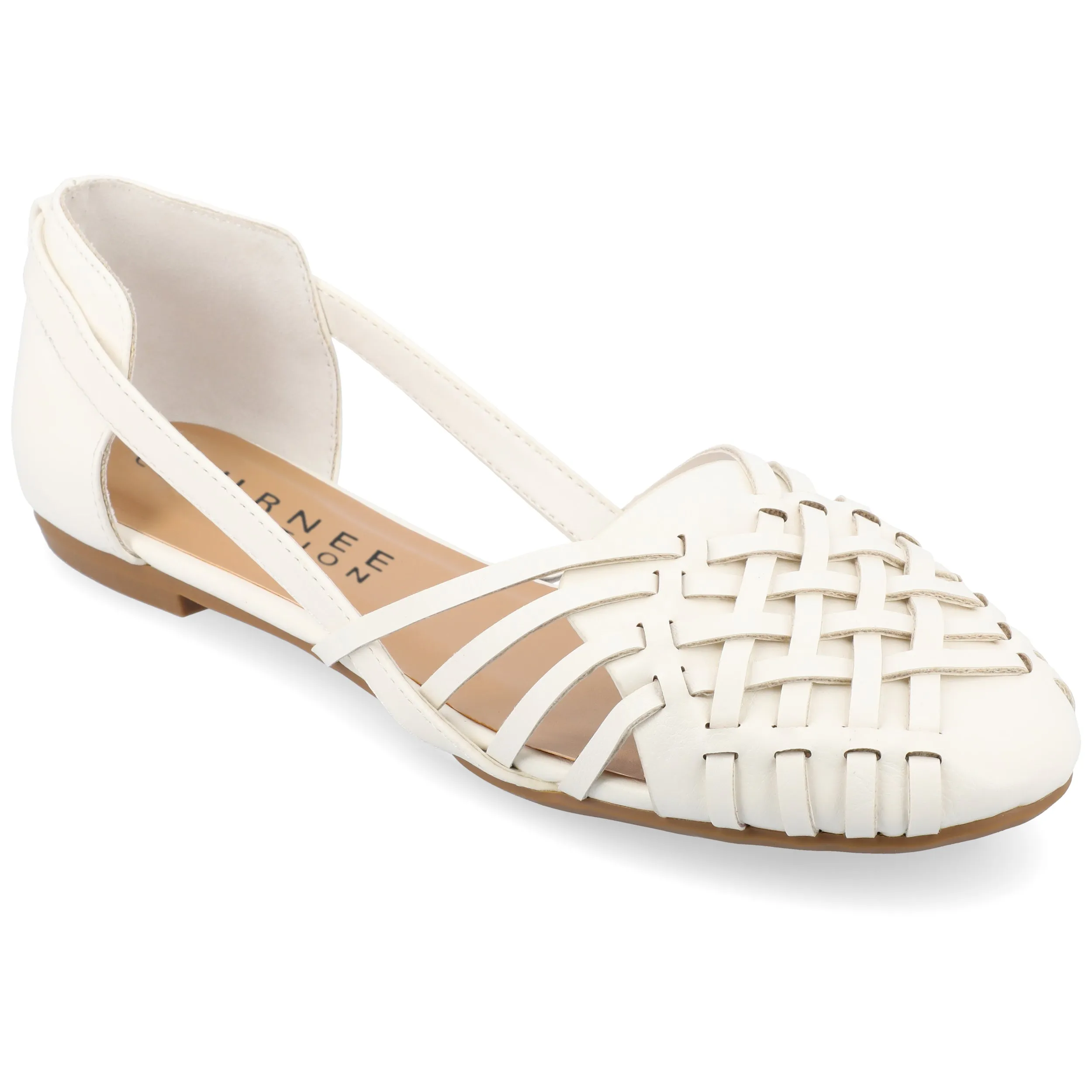 Journee Women's Ekko Medium and Wide Width Flat Sandals