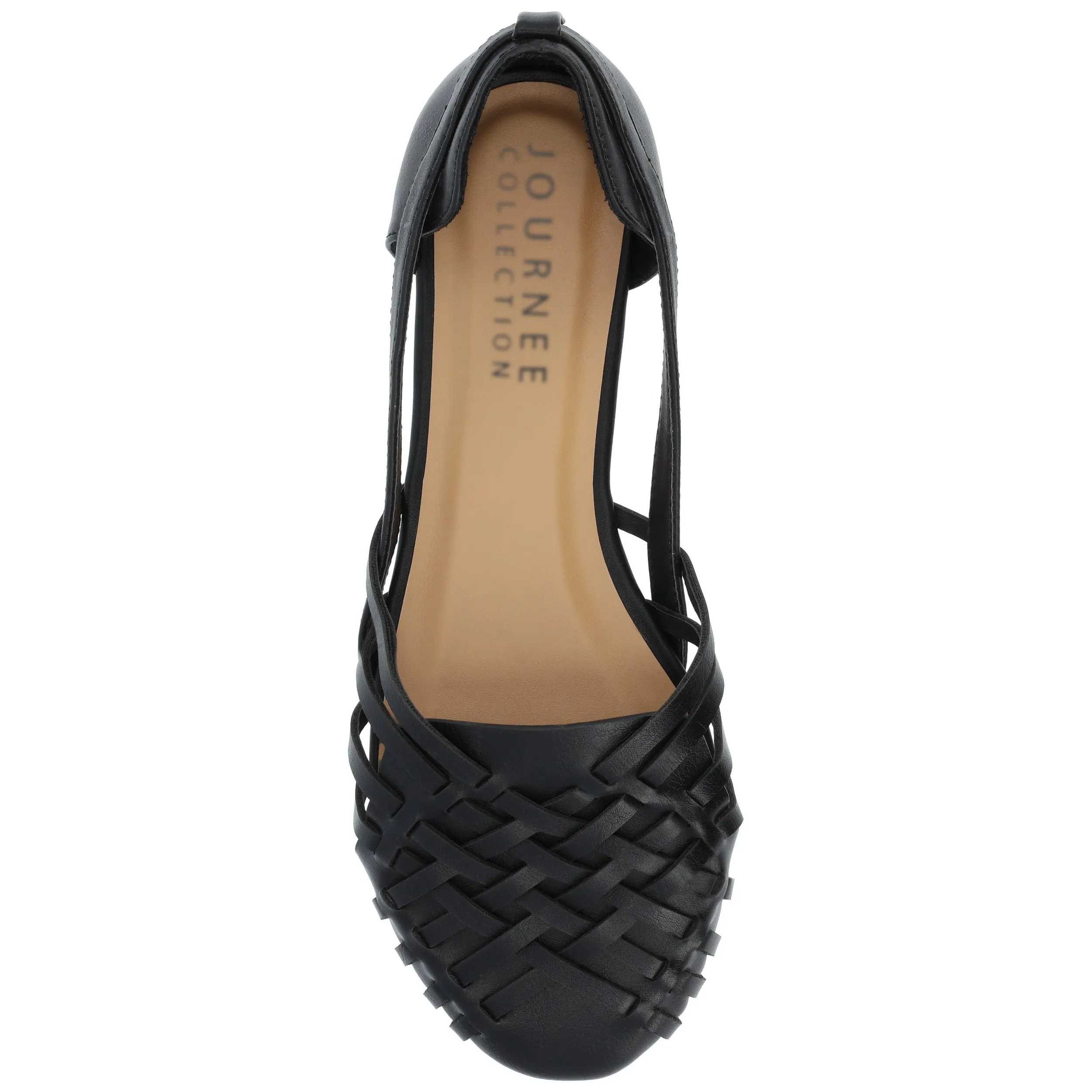 Journee Women's Ekko Medium and Wide Width Flat Sandals