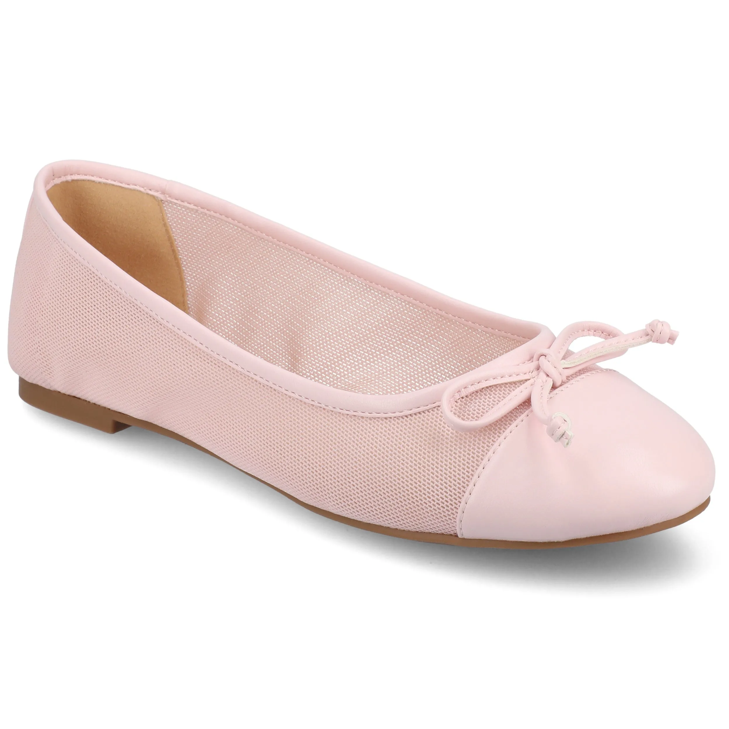 Journee Women's Kaiah Ballet Medium and Wide Width Dress Flats