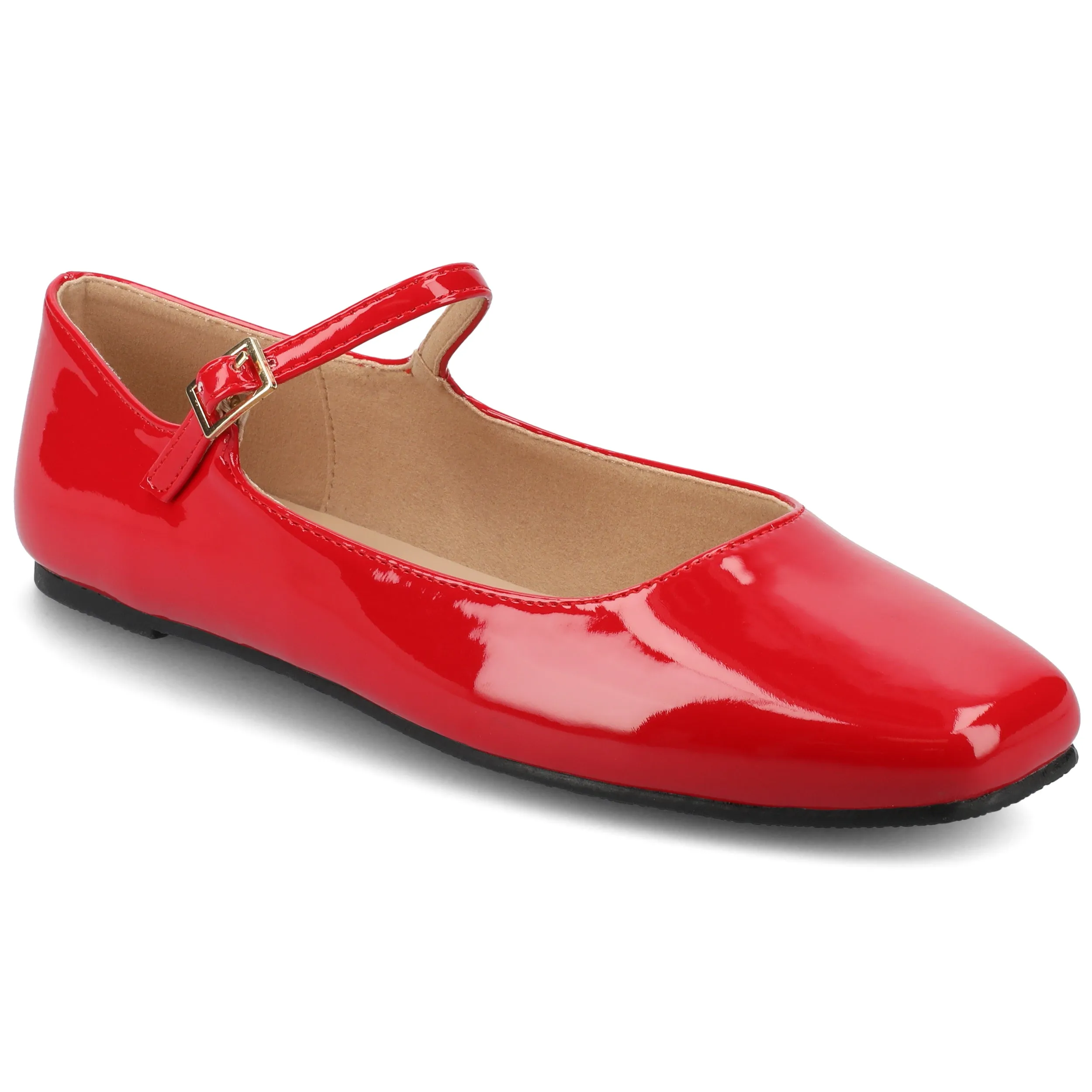 Journee Women's Medium and Wide Width Carrie Dress Flats