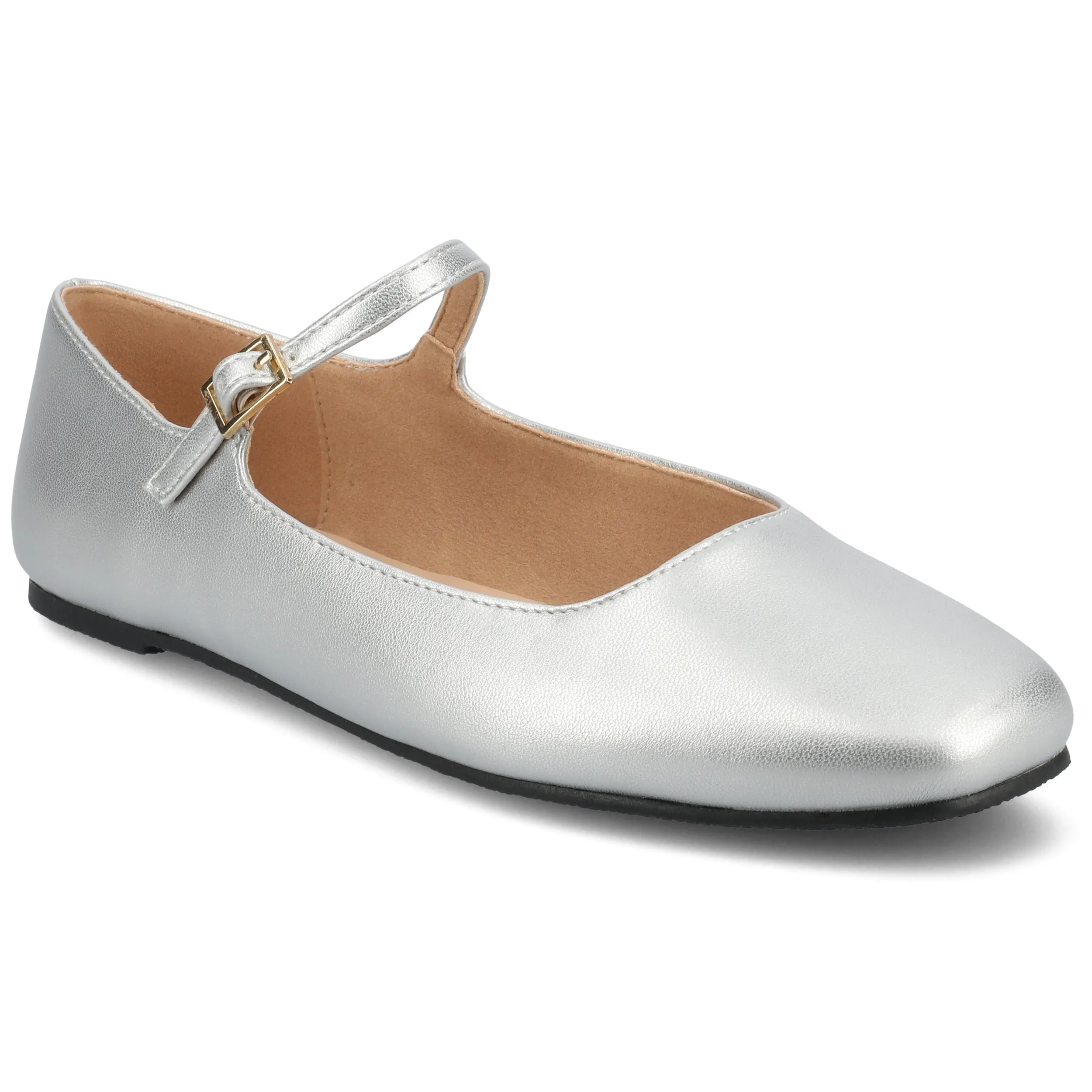 Journee Women's Medium and Wide Width Carrie Dress Flats