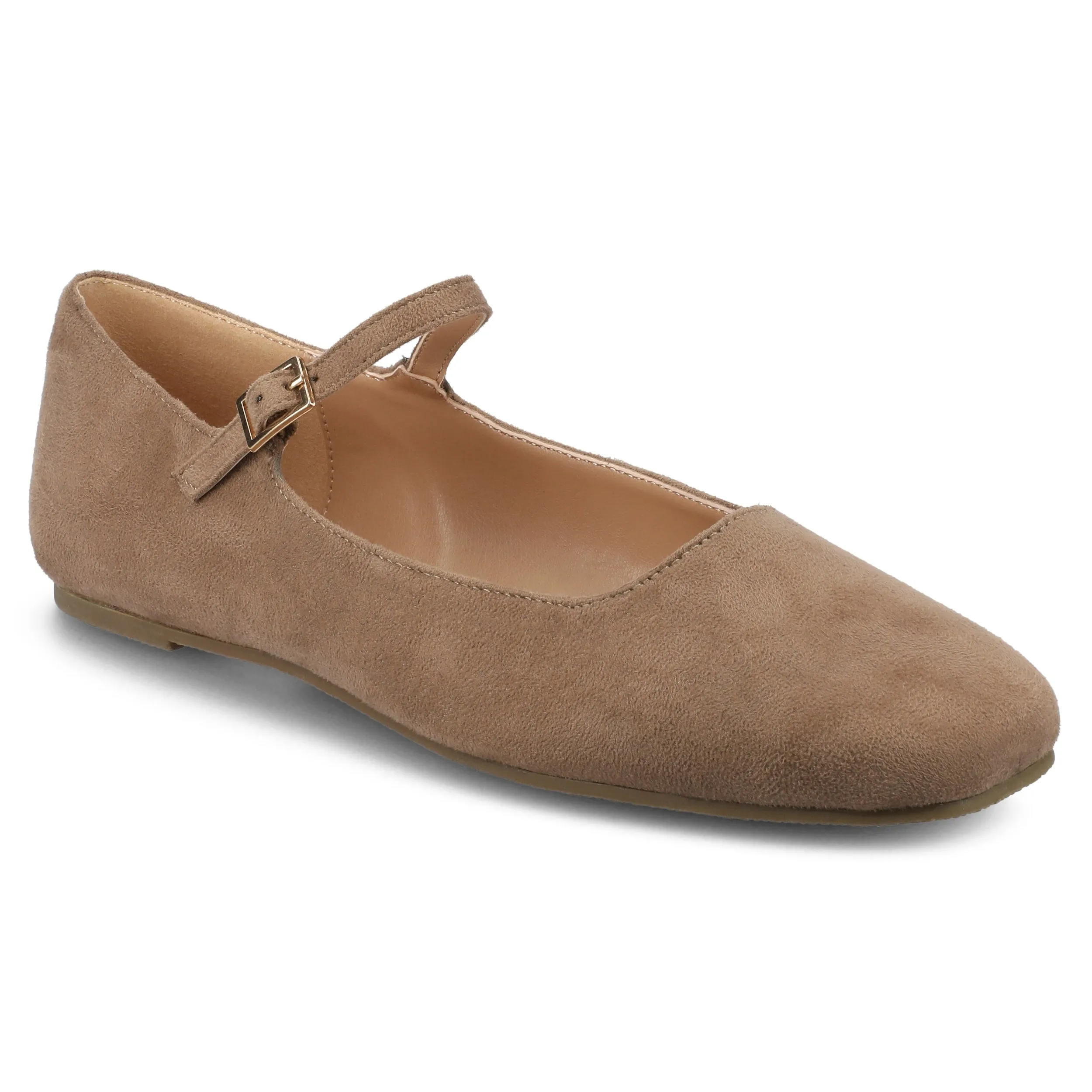 Journee Women's Medium and Wide Width Carrie Dress Flats