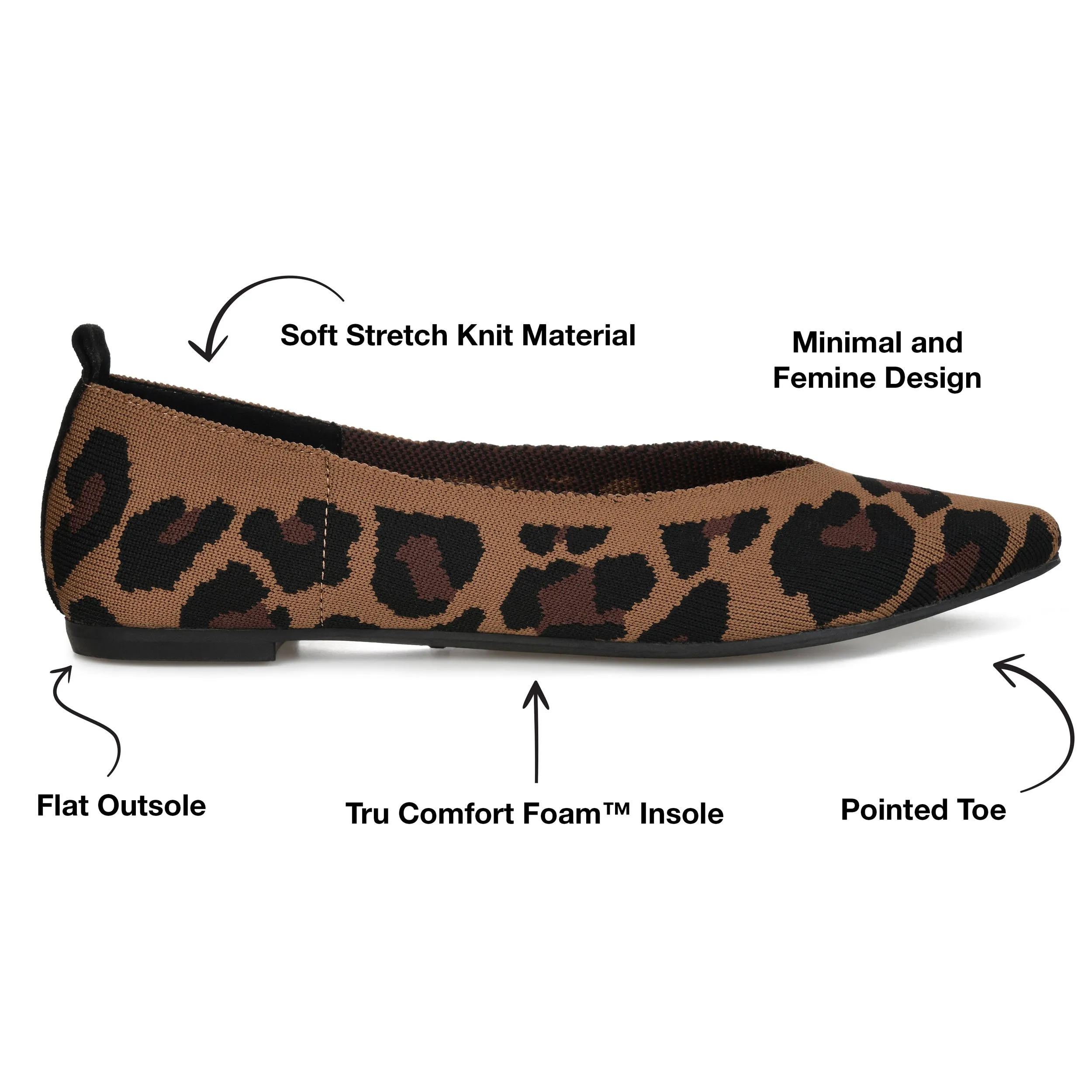 Journee Women's Tru Comfort Foam Wide Width Tayleen Flat
