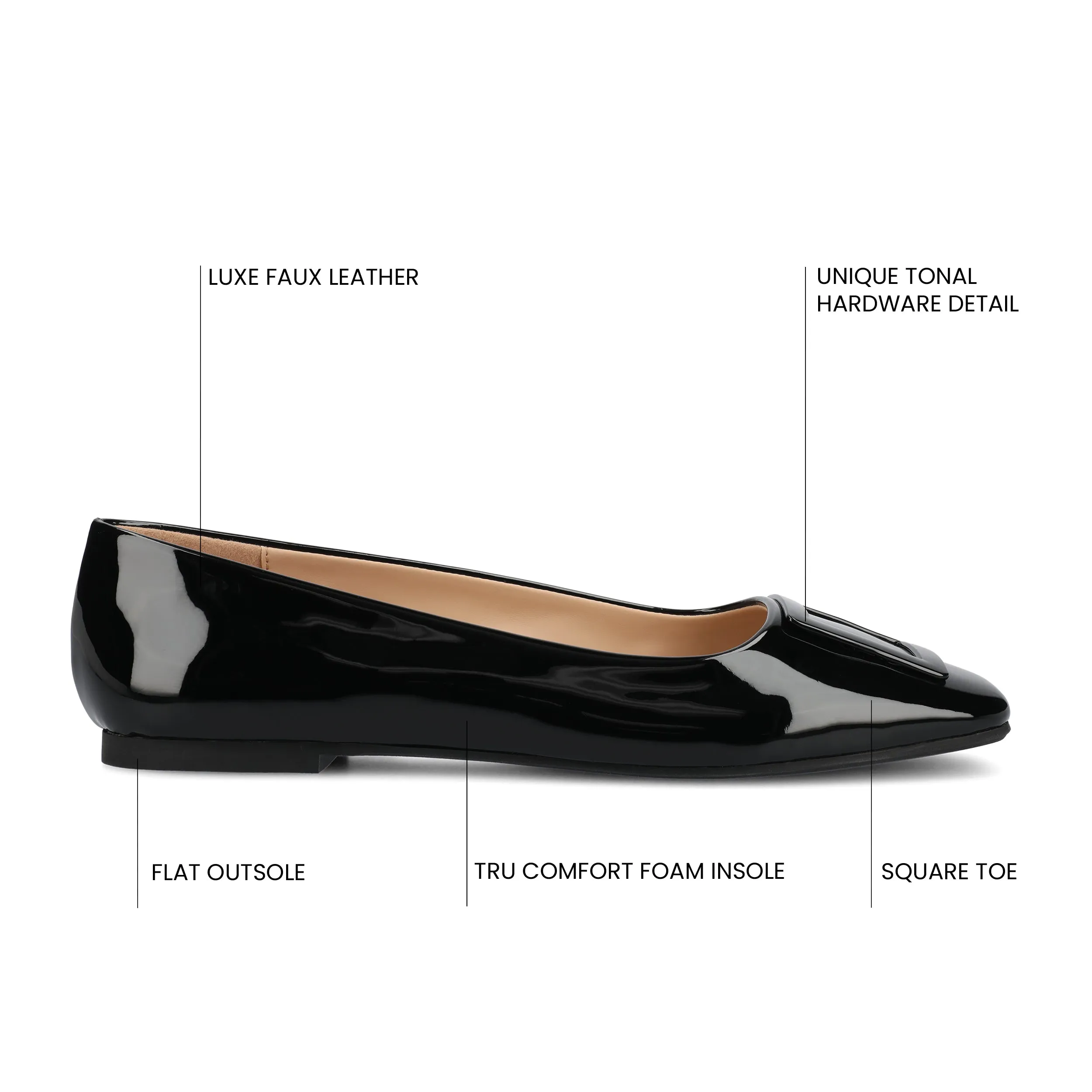 Journee Women's Tru Comfort Foam Zimia Dress Flats