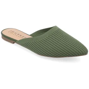 Journee Women's Wide Width Aniee Mule Flats