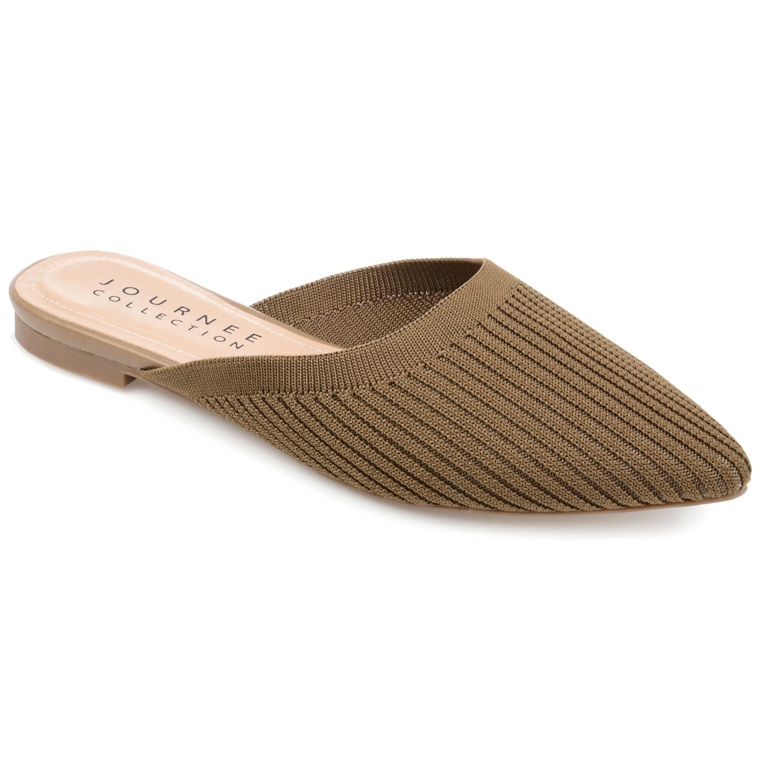 Journee Women's Wide Width Aniee Mule Flats
