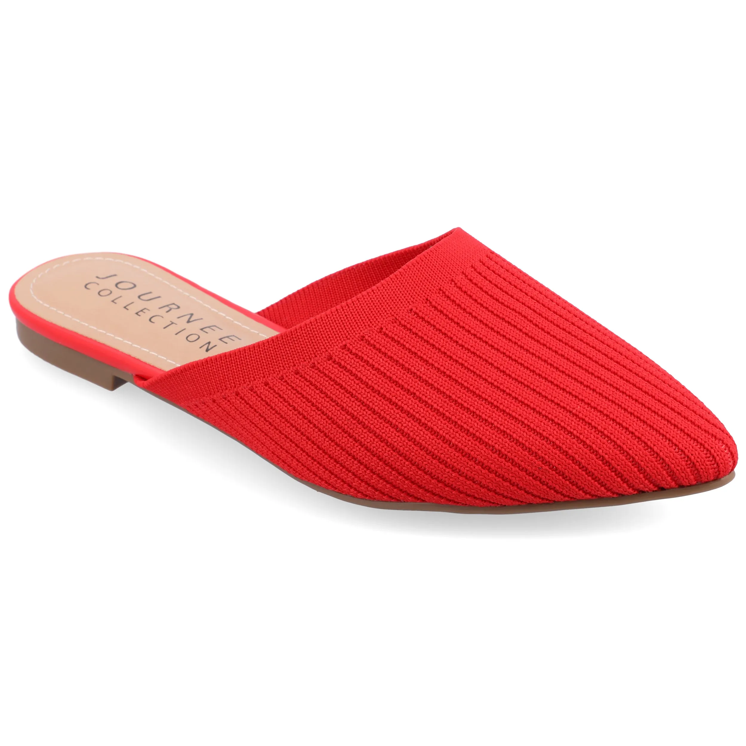 Journee Women's Wide Width Aniee Mule Flats