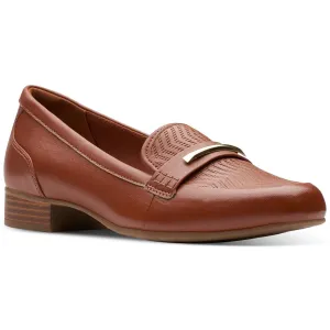 JULIETASTER Womens Embroidered Leather Loafers