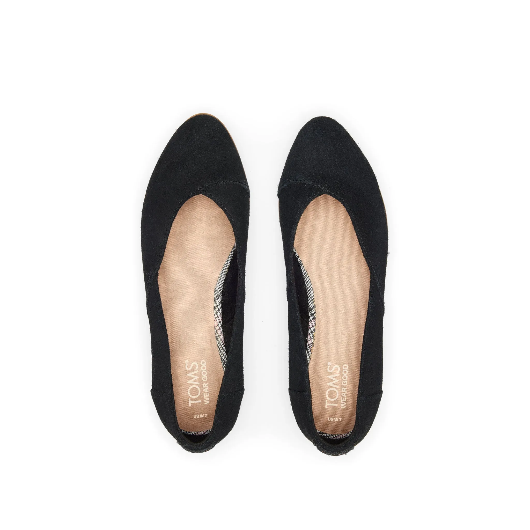 Jutti Neat Black Suede Flat