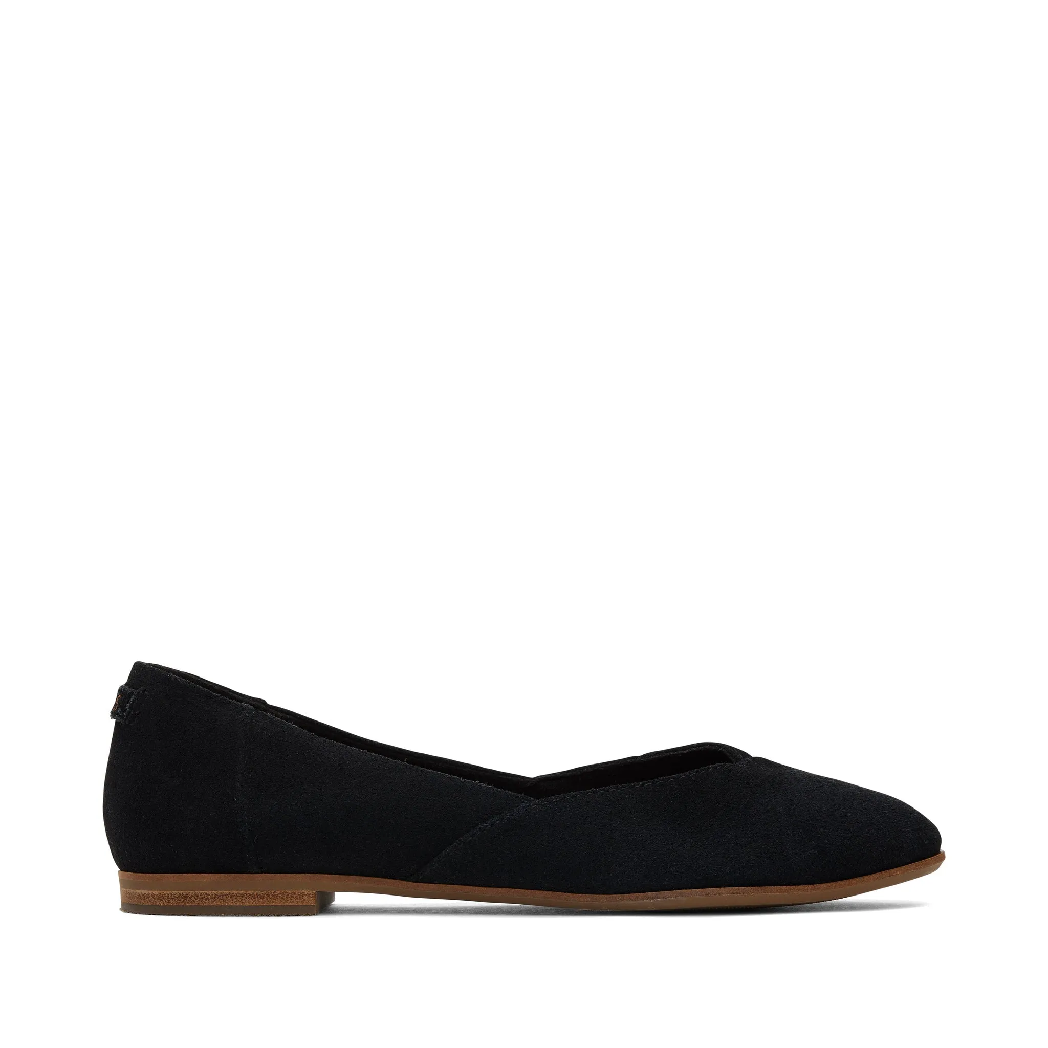 Jutti Neat Black Suede Flat