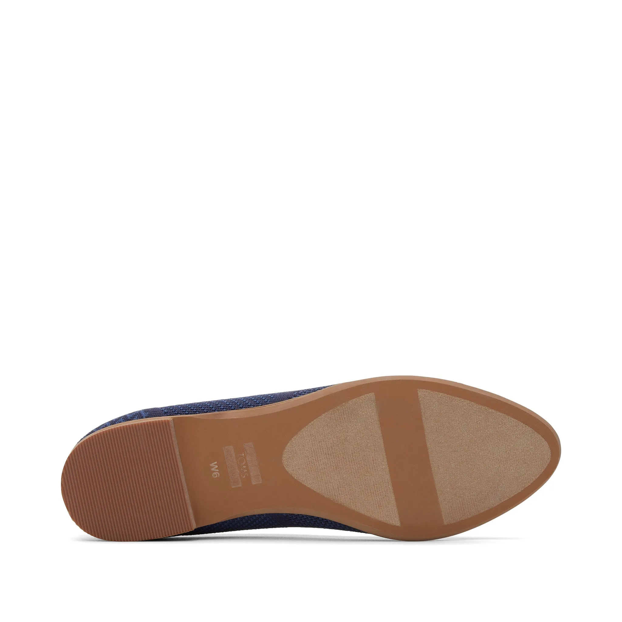 Jutti Neat Navy Knit Flat
