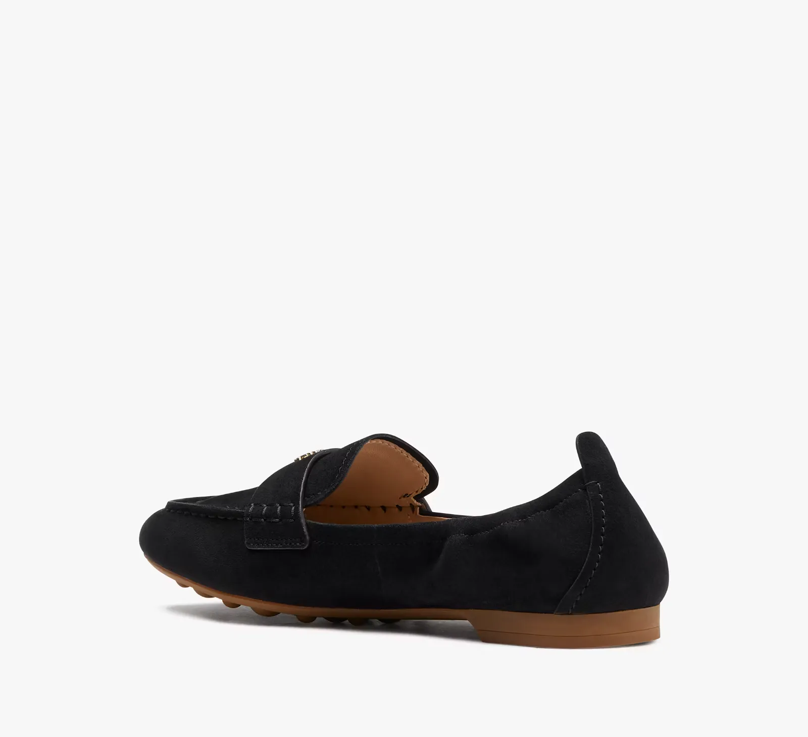 Kate Spade New York Eliza Flats Women's US 9 Black Suede Slip On Loafers ZPO1120