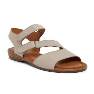 Kenya Sandal in Light Grey Leather