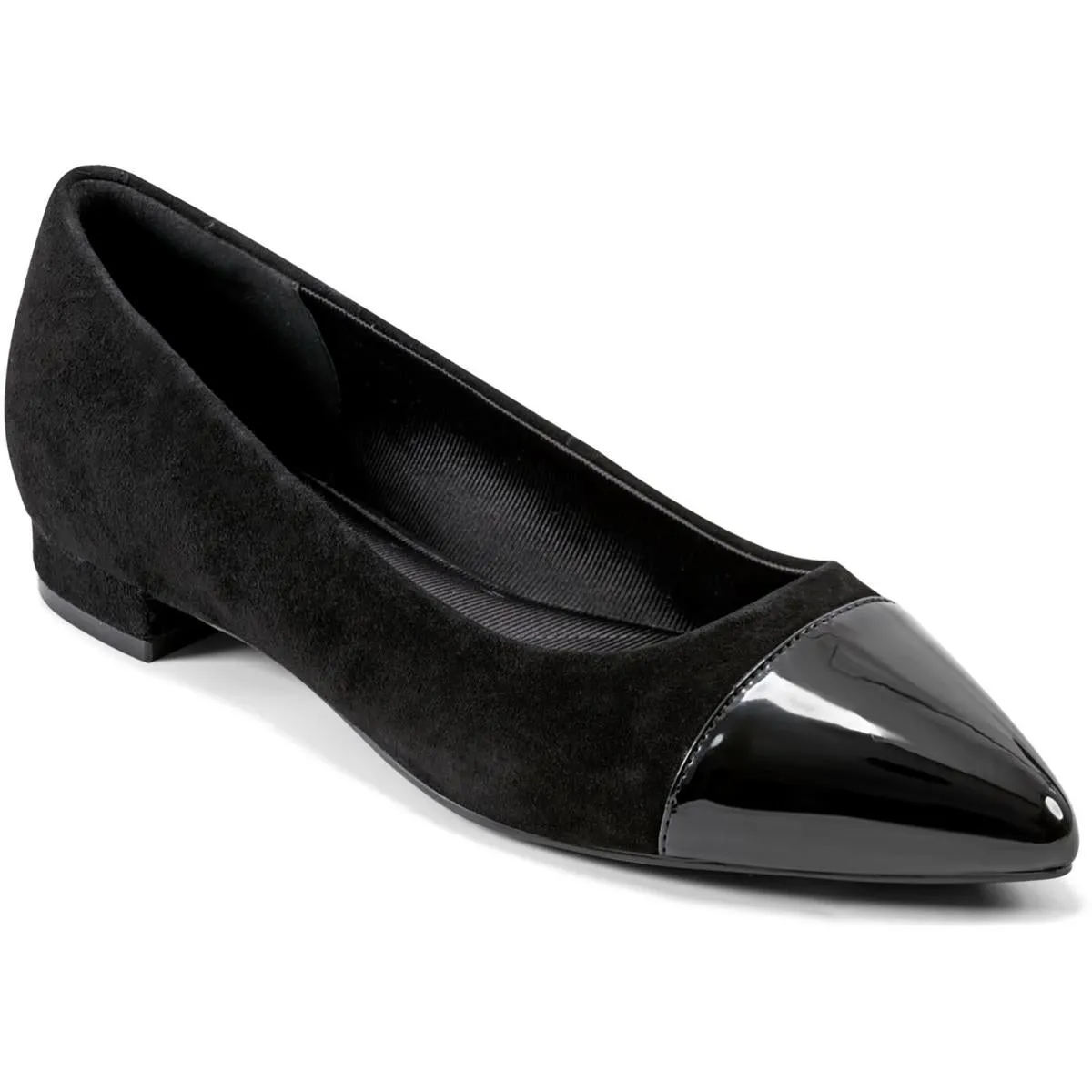 Kenzie Womens Comfort Insole Suede Flat Shoes