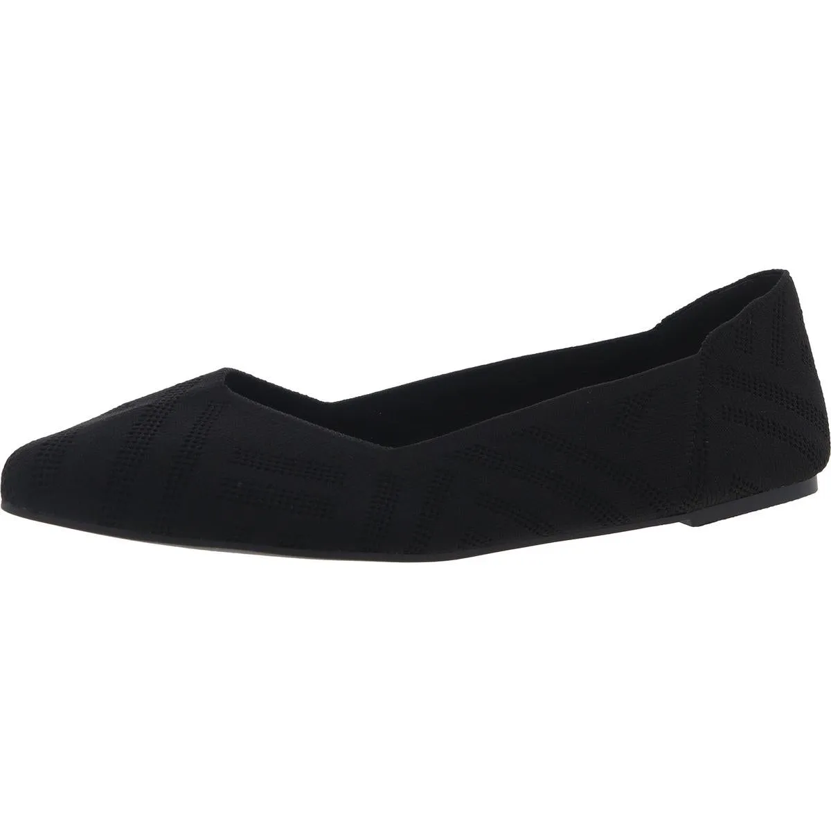 Kerri-T Womens Solid Textured Flat Shoes
