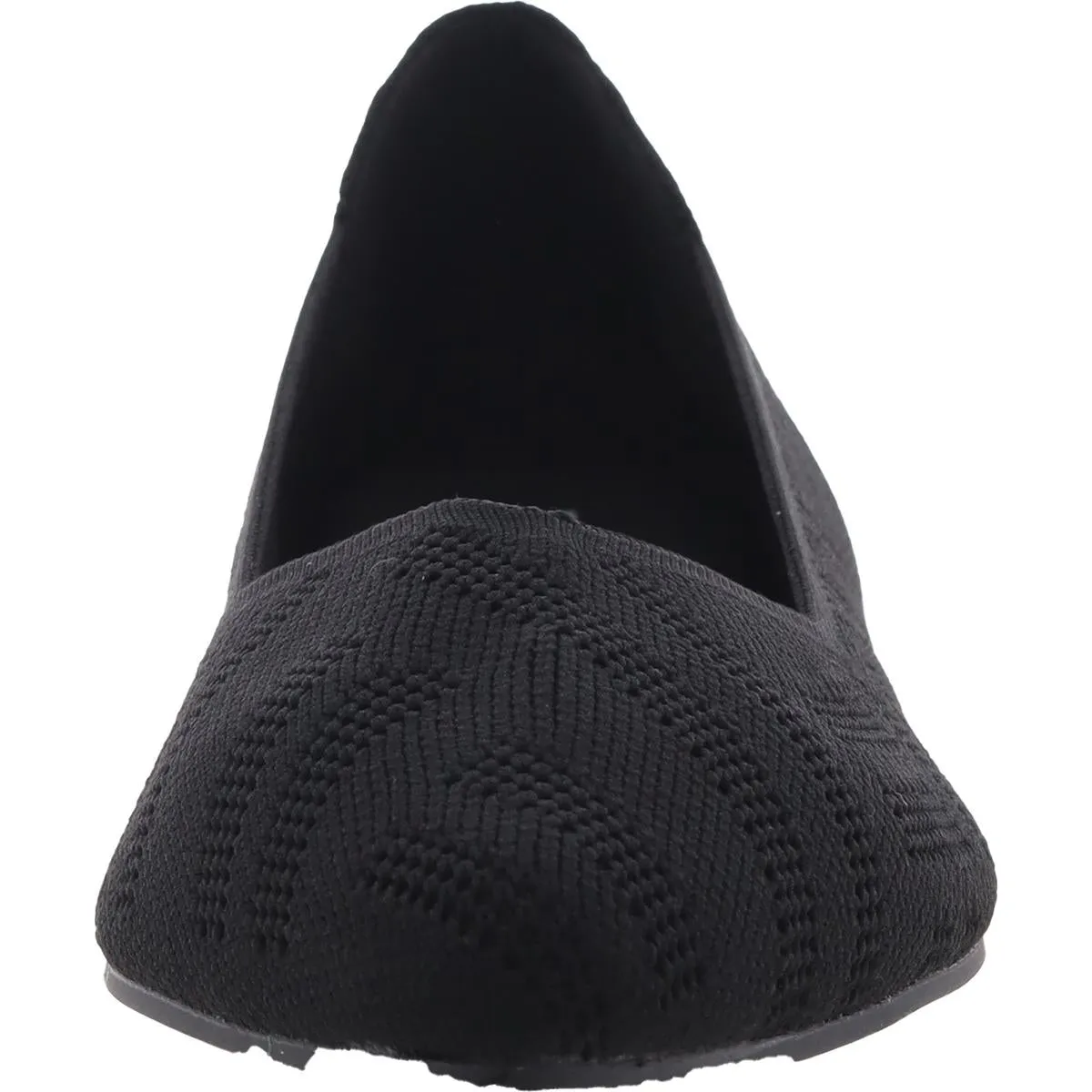 Kerri-T Womens Solid Textured Flat Shoes
