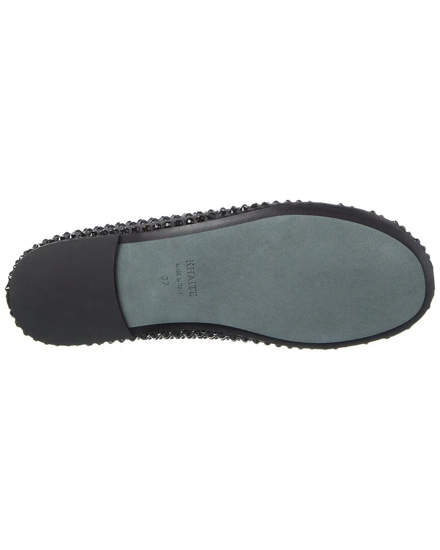 KHAITE Marcy Leather Flat