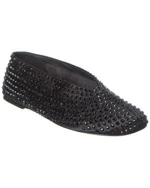 KHAITE Marcy Leather Flat