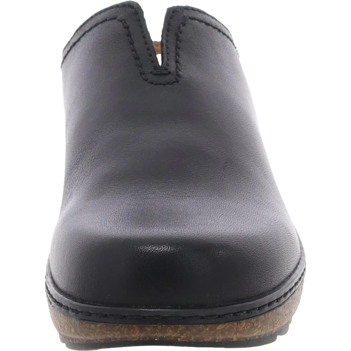 KOLIA Womens Laceless Leather Mules