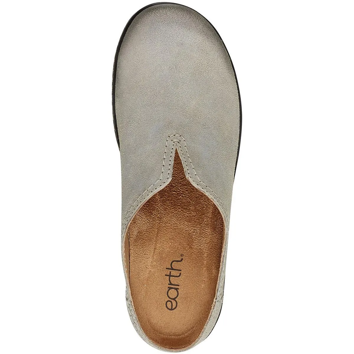 KOLIA Womens Laceless Leather Mules