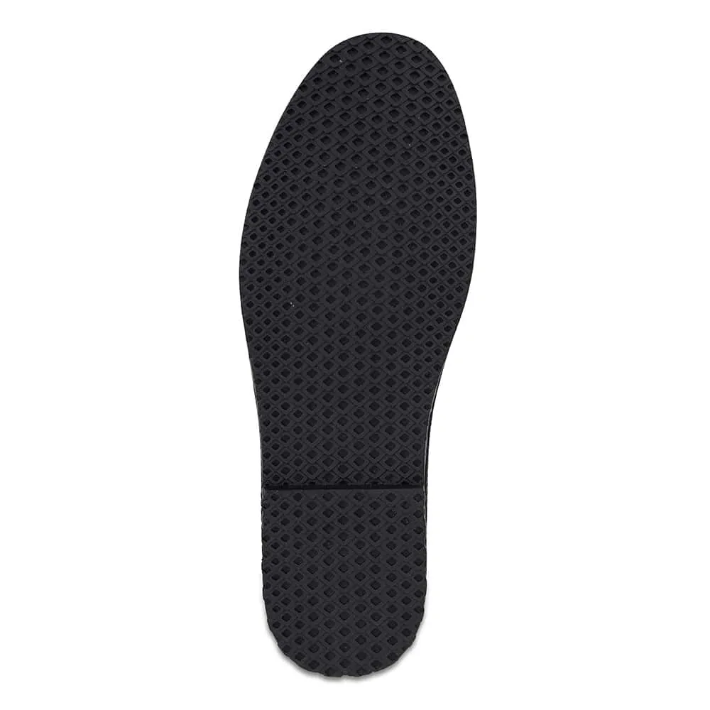 Kyla Loafer in Black Leather