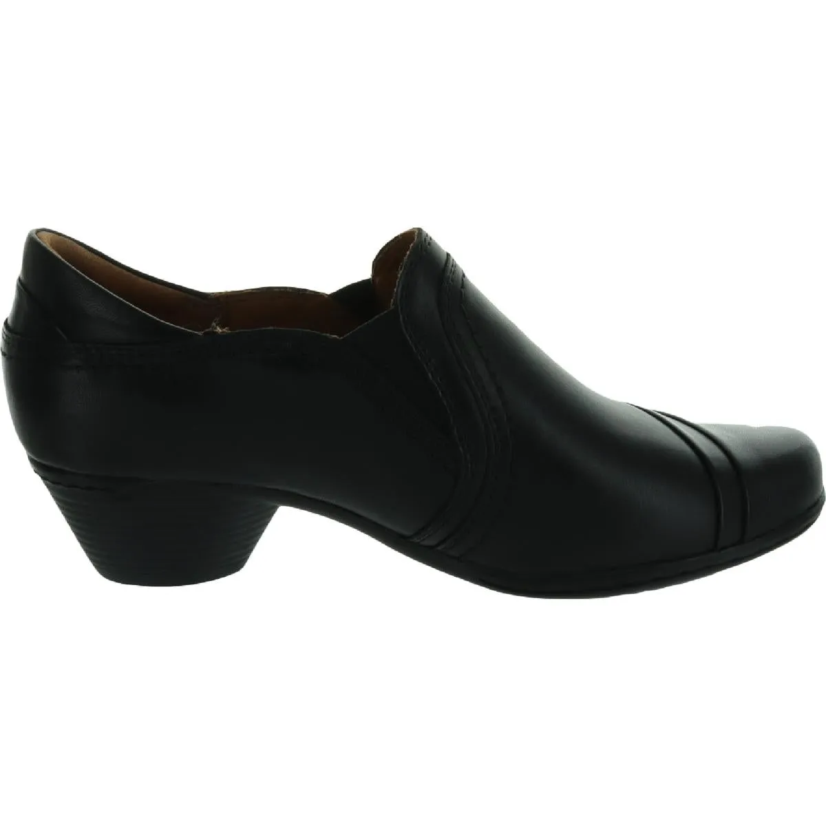 Laurel Womens Leather Slip On Slip On Shoes