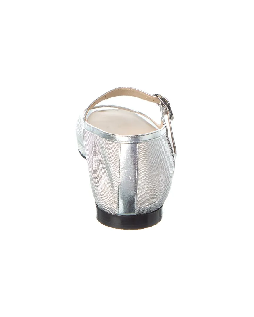 Le Monde Beryl Mesh & Leather Mary Jane