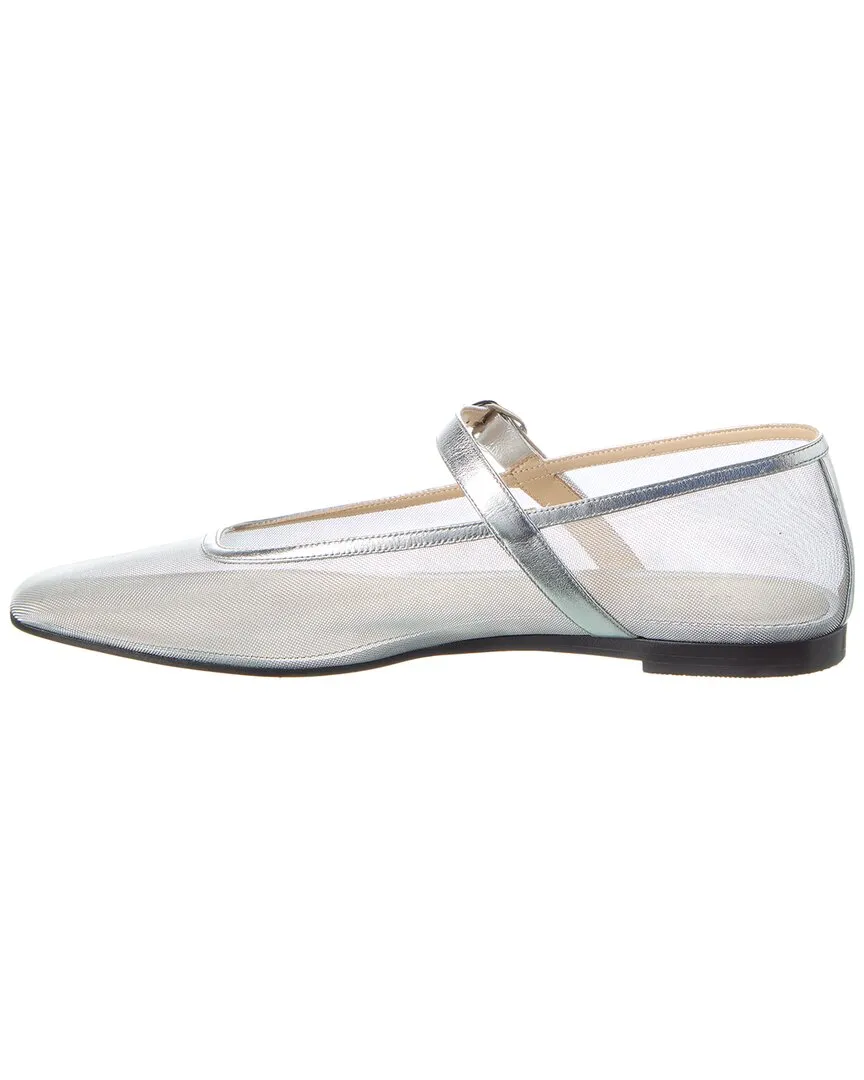 Le Monde Beryl Mesh & Leather Mary Jane