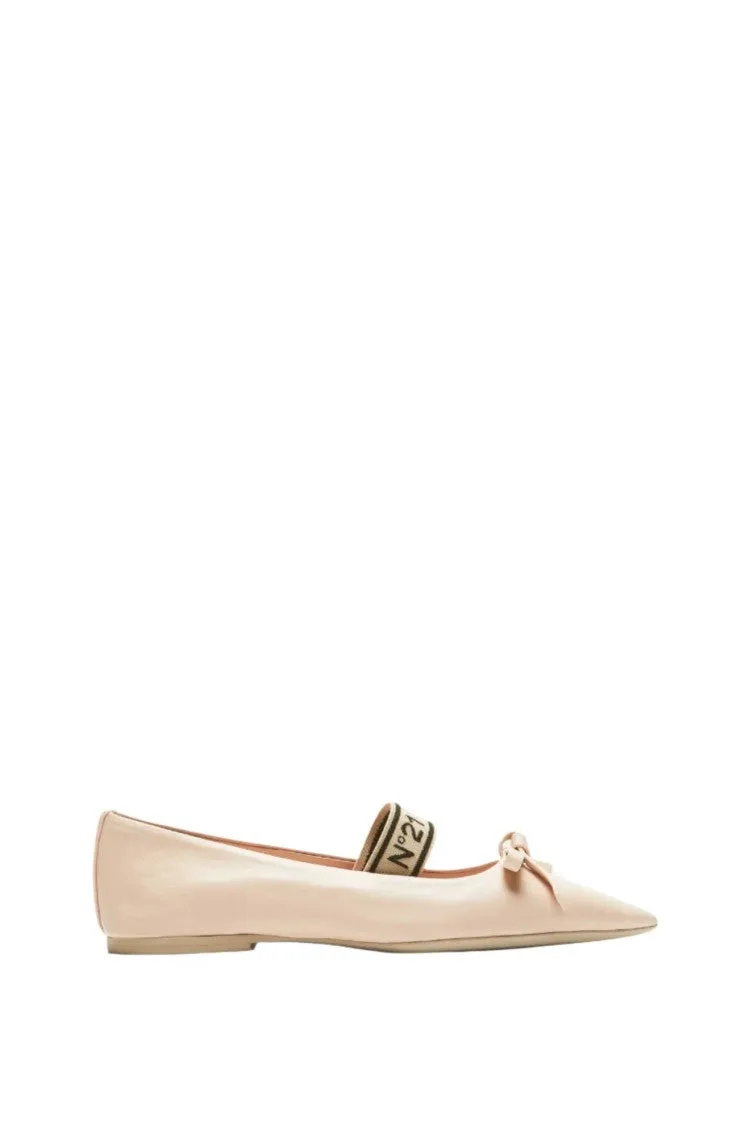 Leather Ballet Pumps