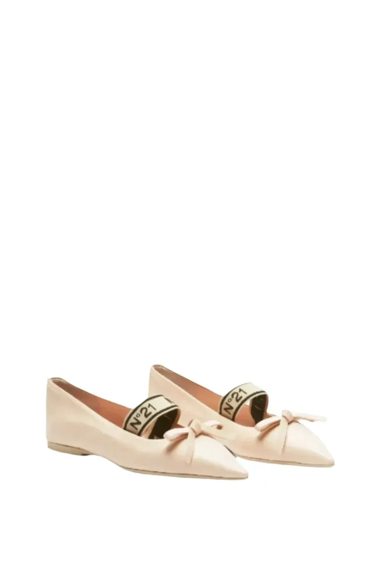 Leather Ballet Pumps