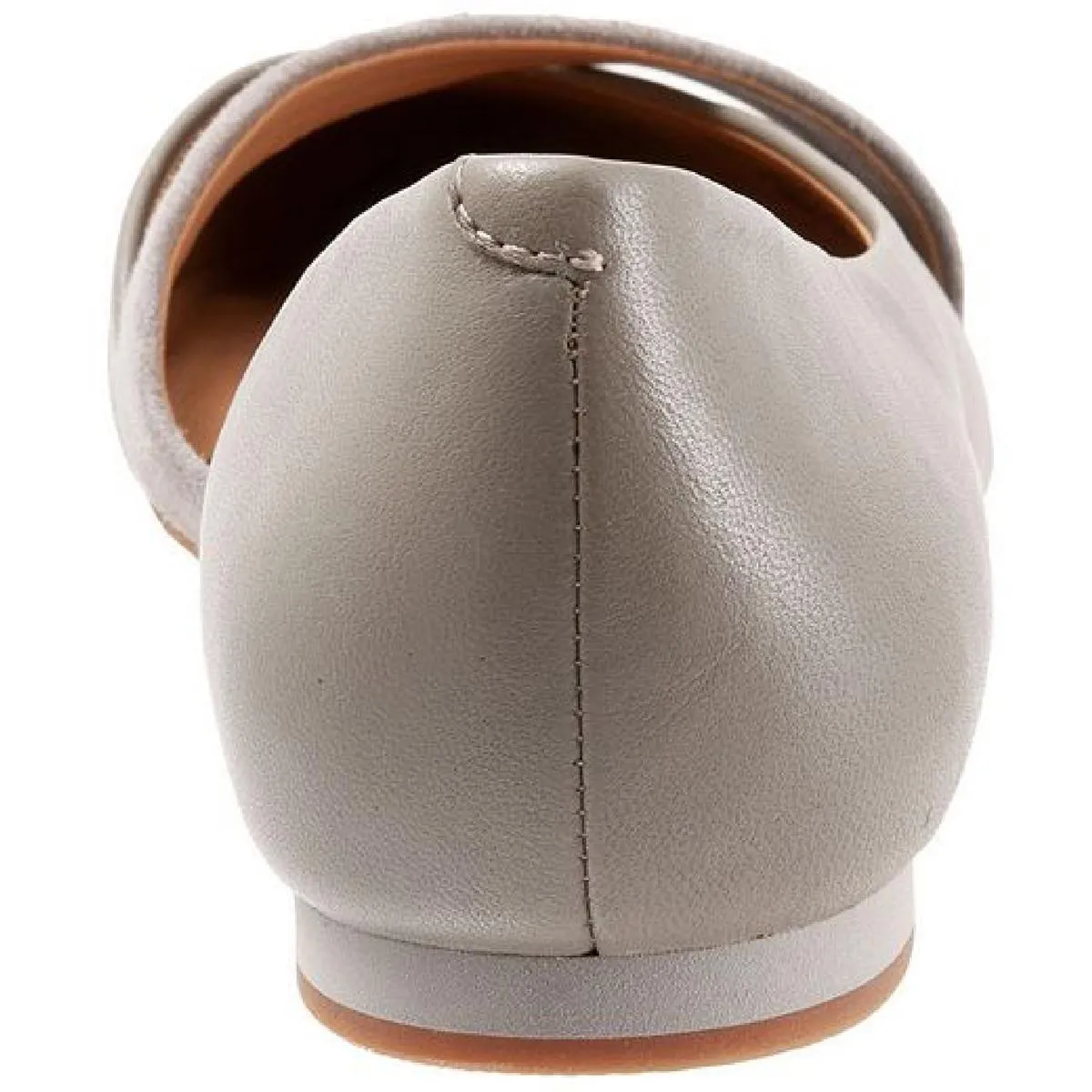 Lennox Womens Leather Slip On D'Orsay