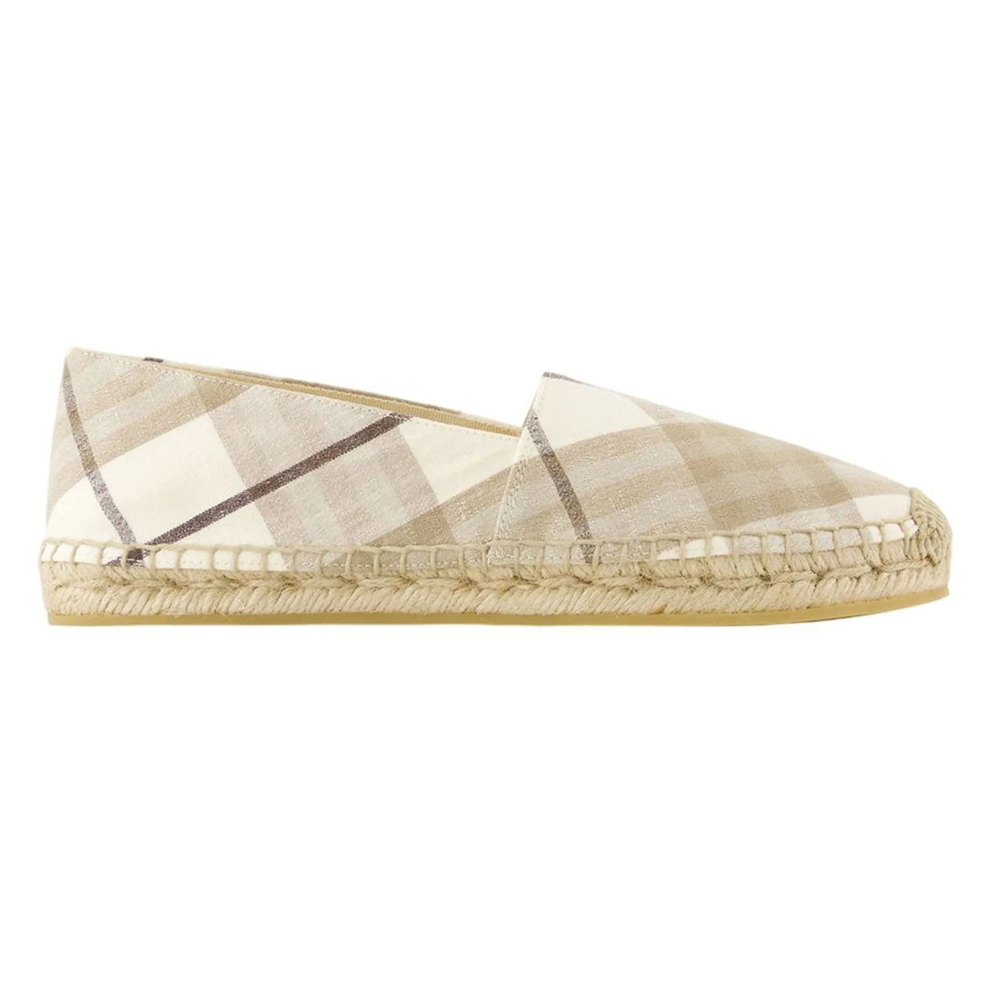 Lf Mews Espadrilles - Burberry - Linen - Beige