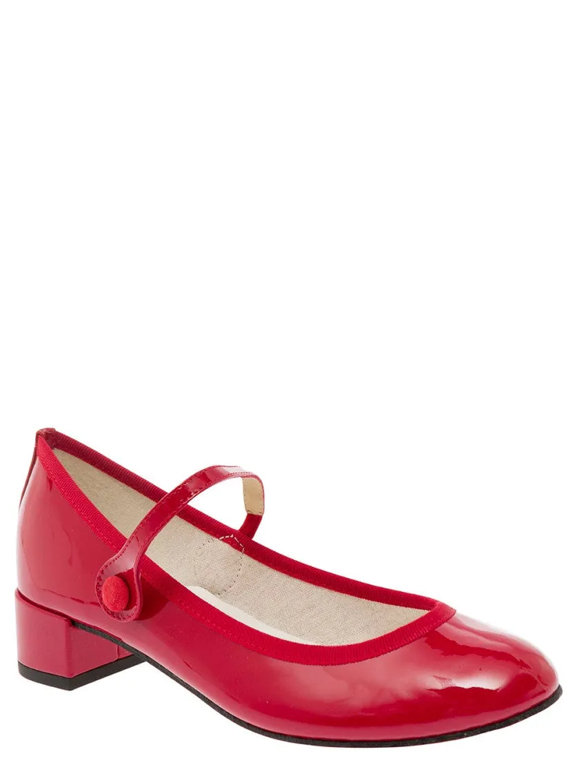 Lio Mary Janes' With Strap In Patent Leather