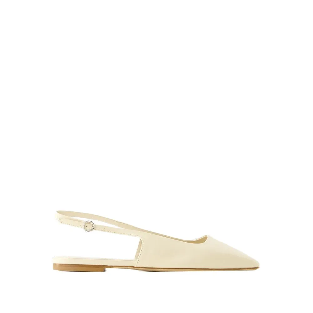Liya Sandals - Leather - Beige