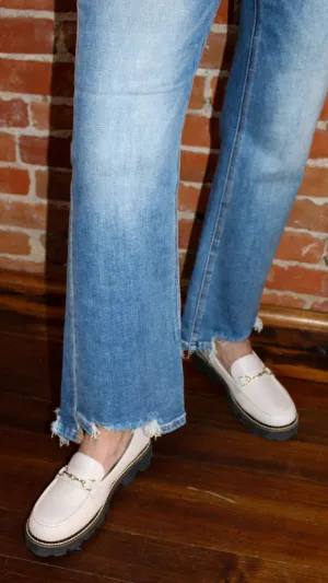Loafers In White