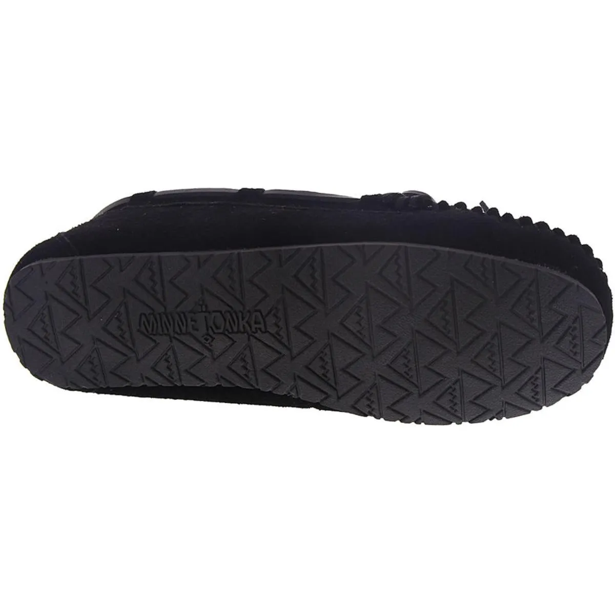 Lodge Trapper Womens Suede Slip On Moccasins