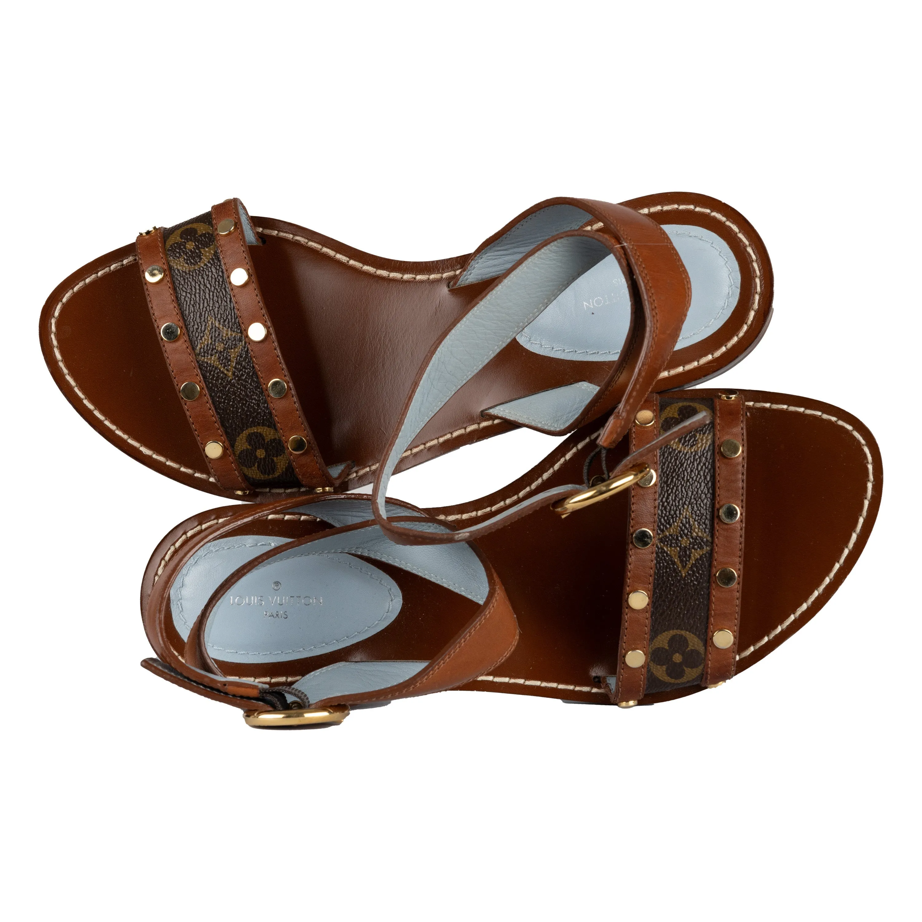 Louis Vuitton Passenger Flat Sandals - '20s