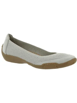Louisa Womens Slip On Padded Insole Flats