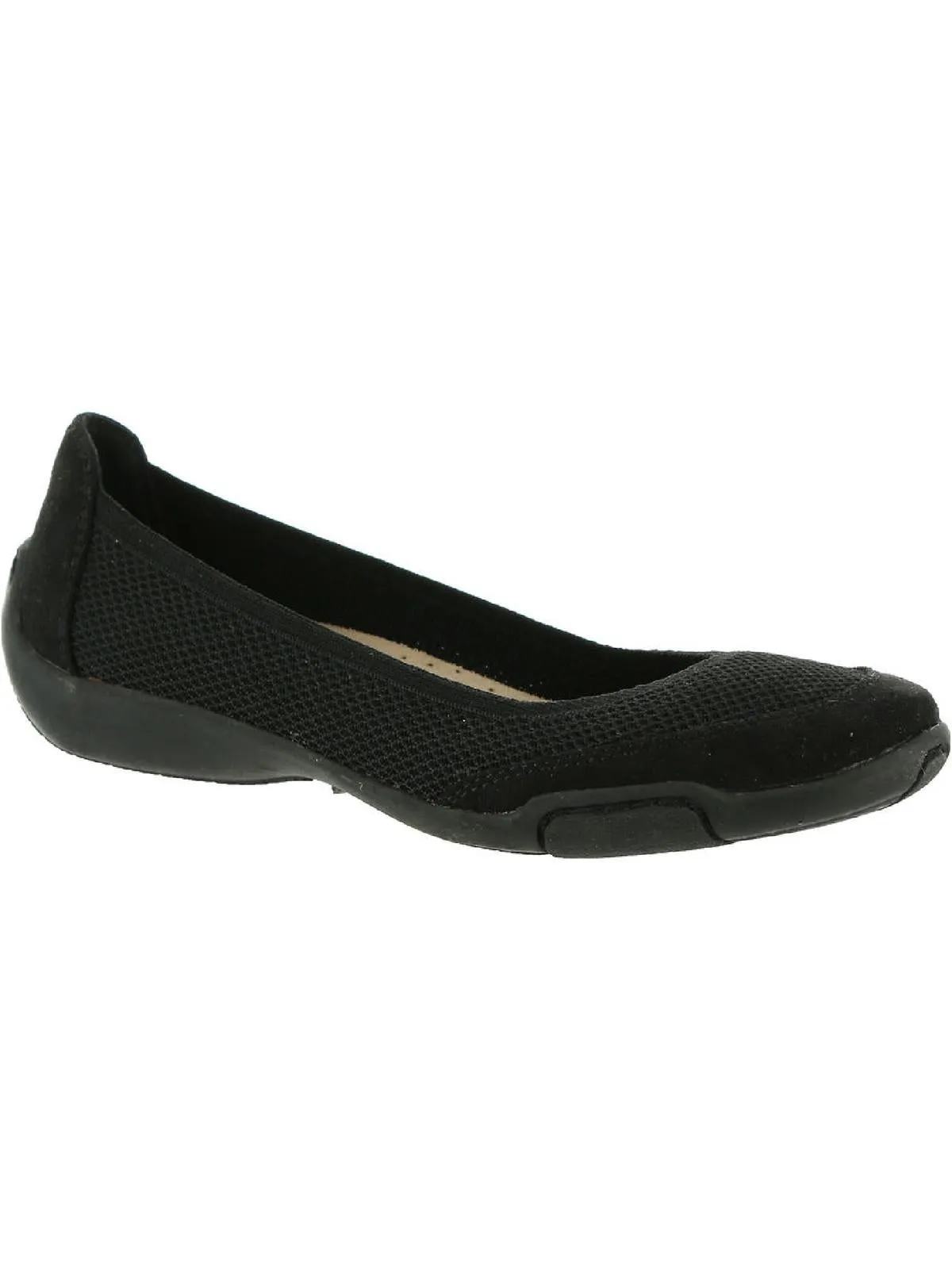 Louisa Womens Slip On Padded Insole Flats