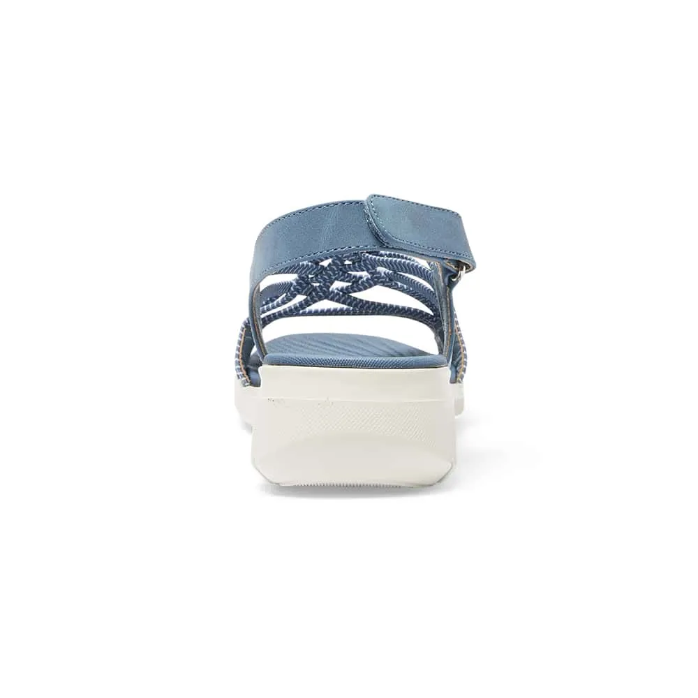 Luna Sandal in Denim Multi