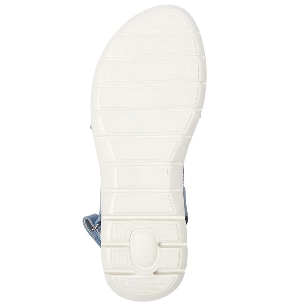 Luna Sandal in Denim Multi