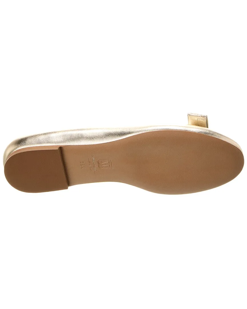 M by Bruno Magli Luce Leather Flat