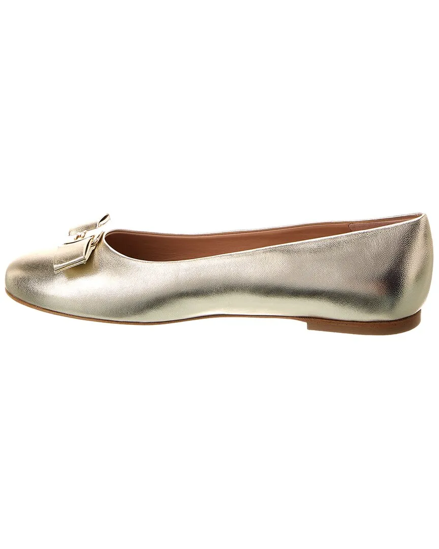 M by Bruno Magli Luce Leather Flat