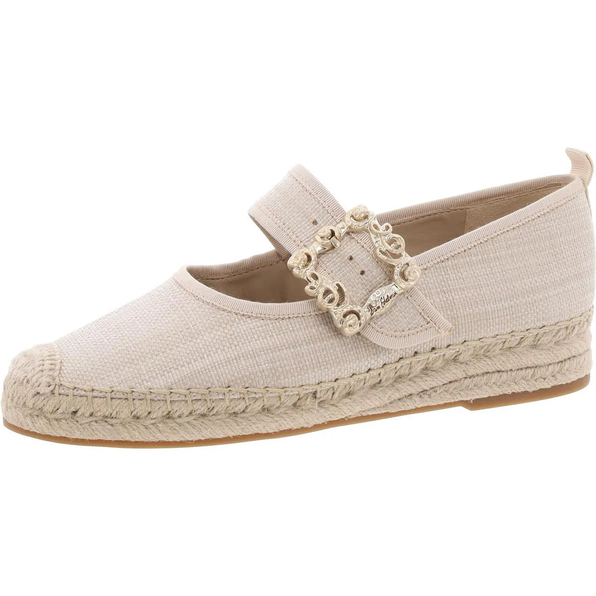 Maddy Womens Canvas Slip On Mary Janes