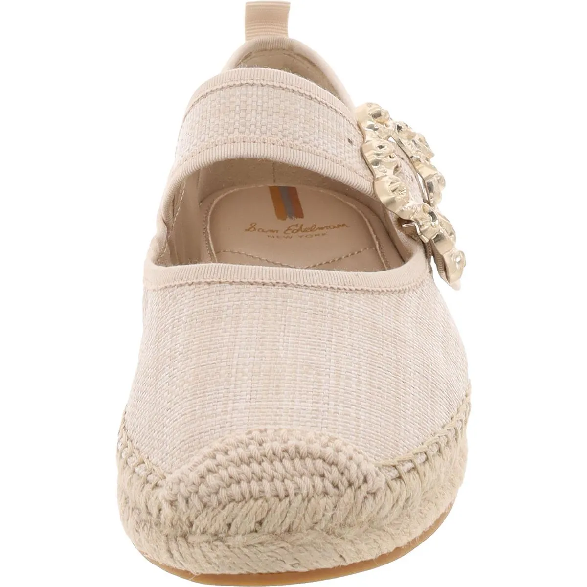 Maddy Womens Canvas Slip On Mary Janes