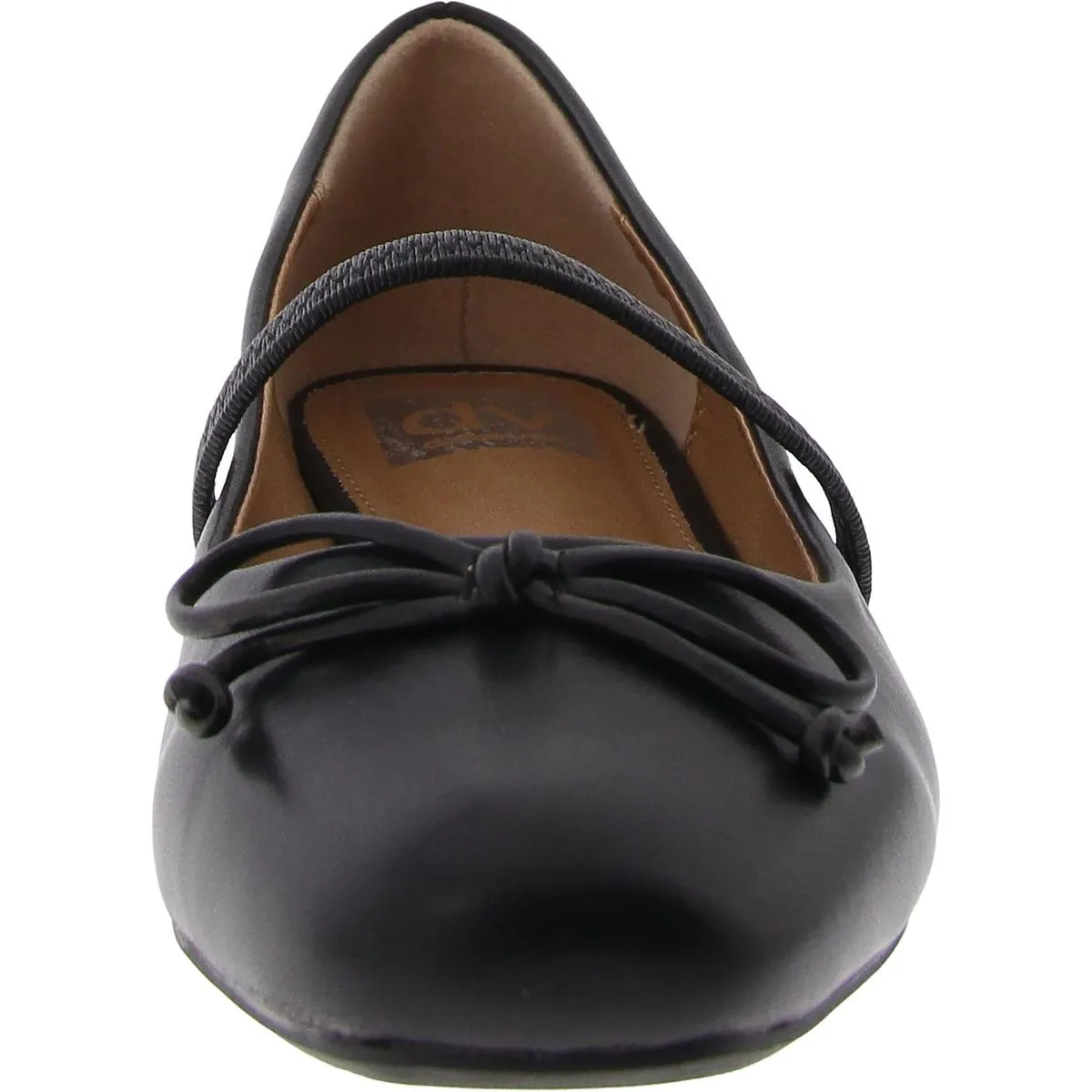 Maleeya Womens Faux Leather Bow Mary Janes