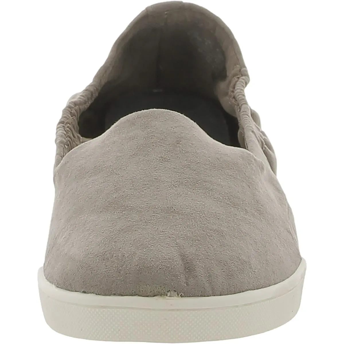 Malinda Womens Faux Leather Slip On Flats Shoes
