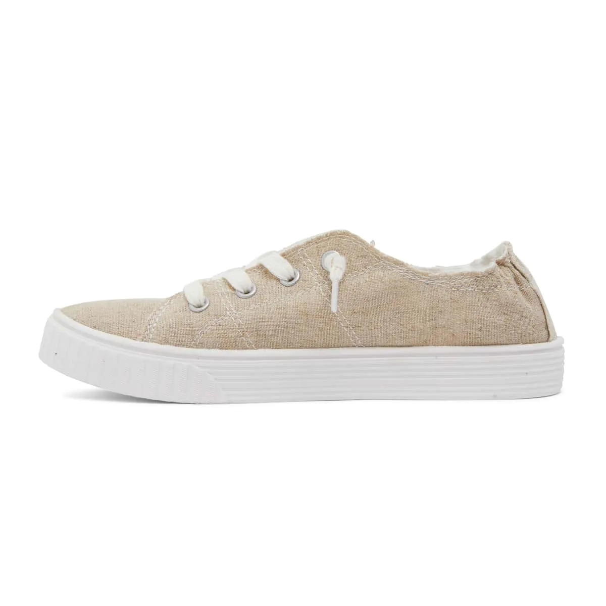 Mara Sneaker in Natural Canvas