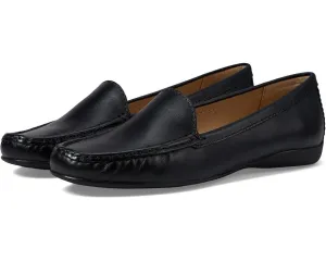 Marc Joseph New York Lake Road Flats Womens 6 Black Leather Loafer Shoes KHD1118